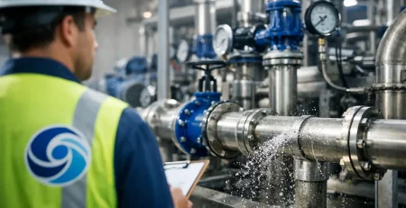Como reduzir risco em obra hidráulica industrial