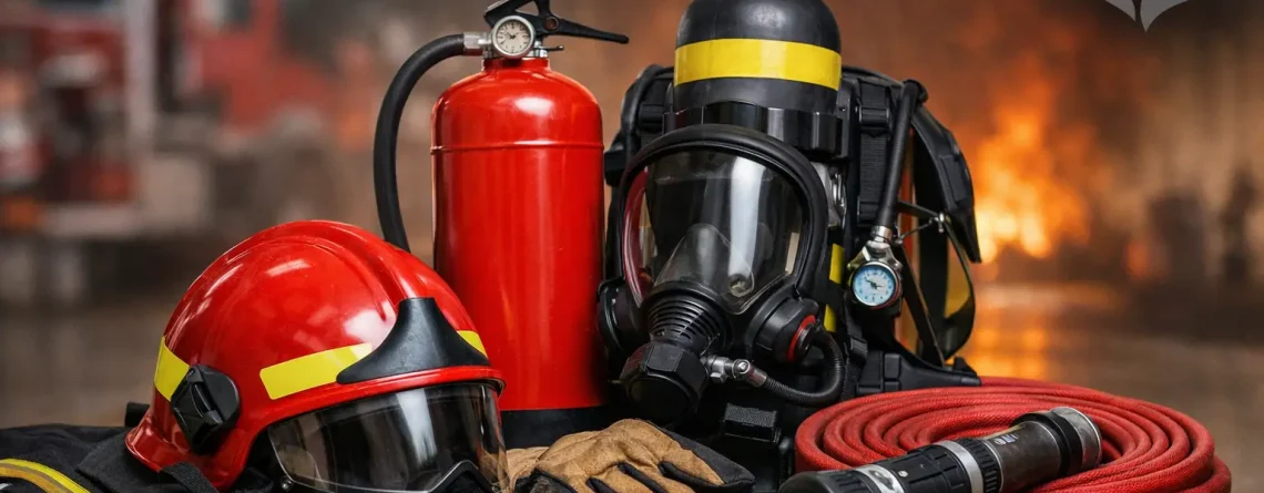 Equipamentos essenciais para combate a incêndio