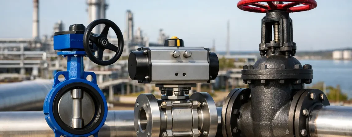 Melhores válvulas para emissários industriais